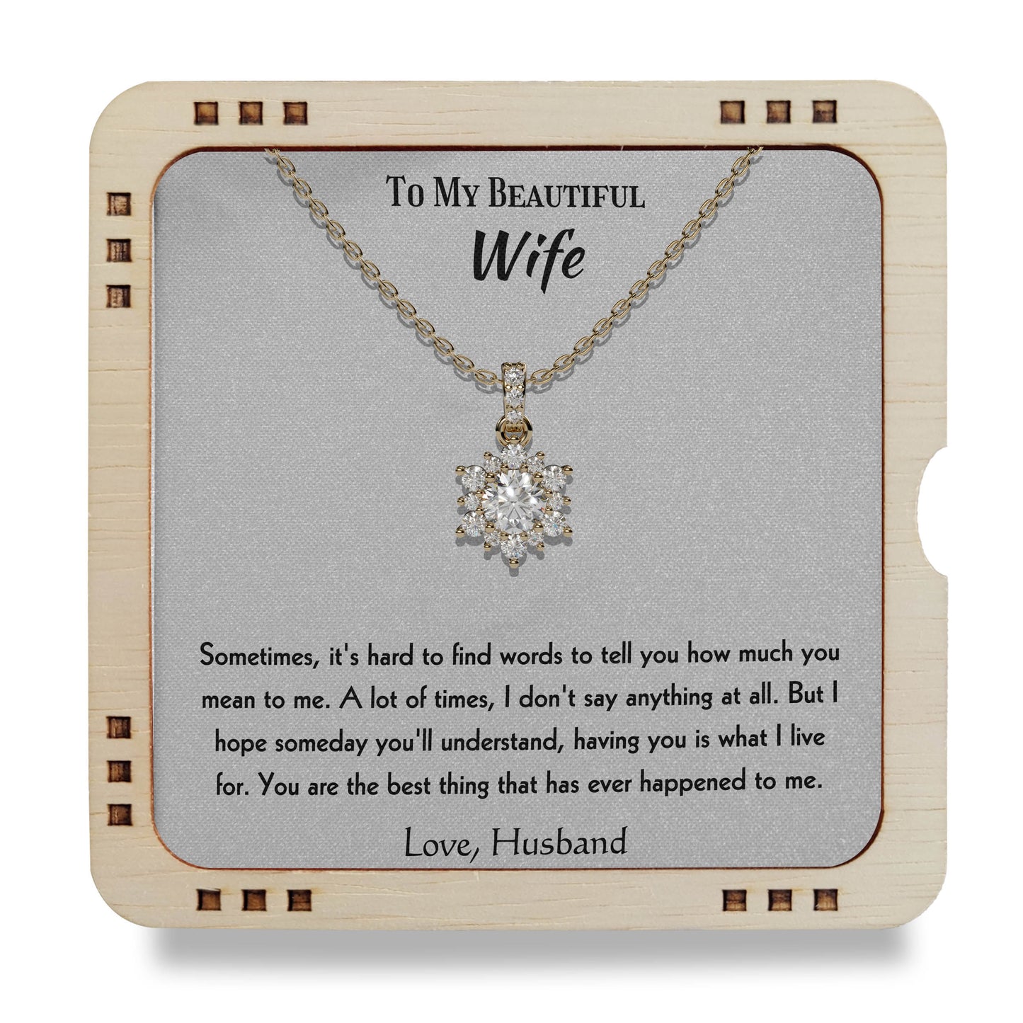 To My Beautiful Wife - You are the best thing that has ever happened to me