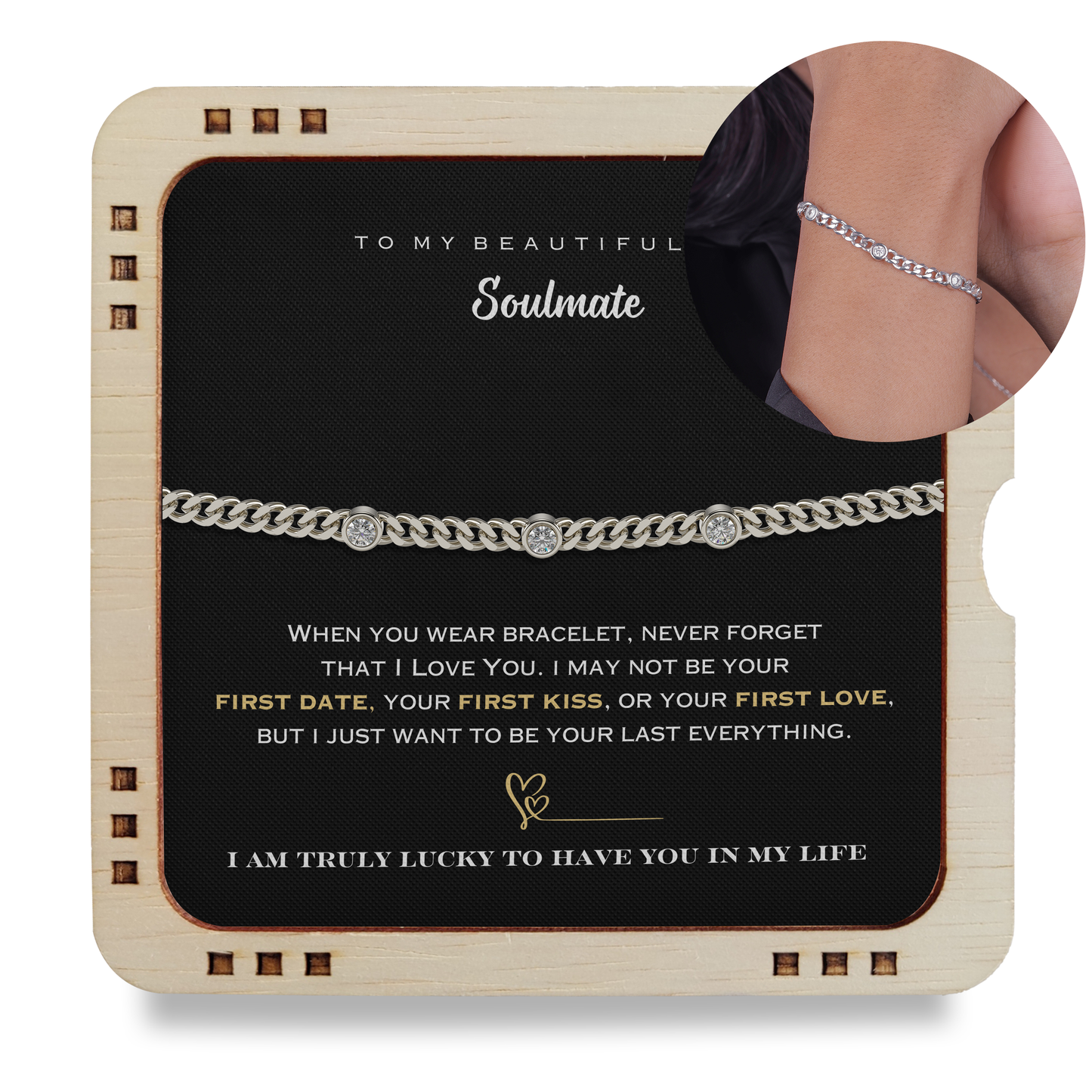 To My Soulmate - I Am Truly Lucky To Have You In My Life