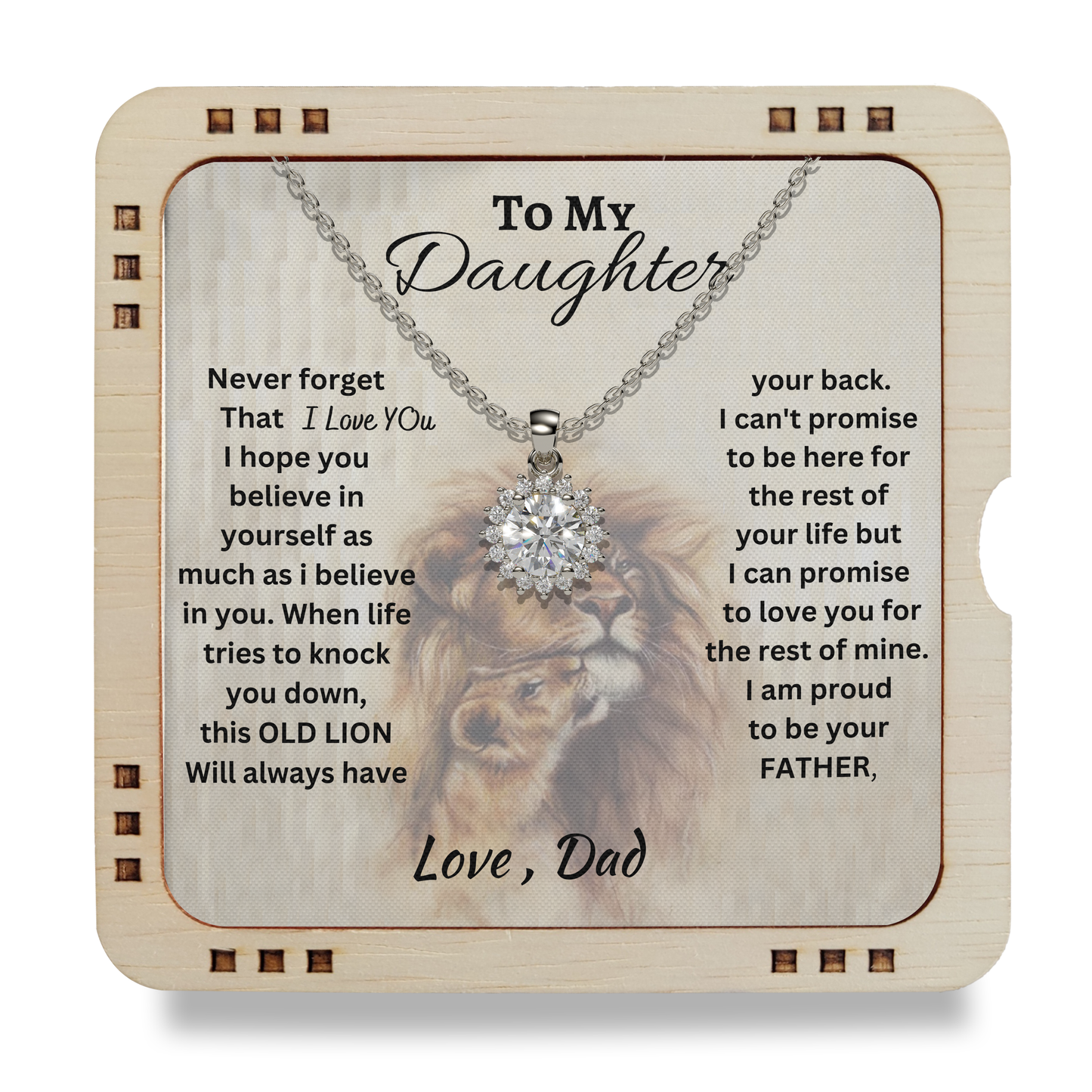 [Almost Sold Out] Daughter - Proud of you - Necklace