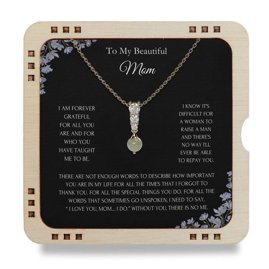 To My Beautiful Mom -  I LOVE YOU, MOM... I DO. WITHOUT YOU